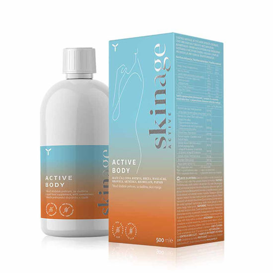 Yasenka Skinage Active Body tekoče prehransko dopolnilo, 500 mL