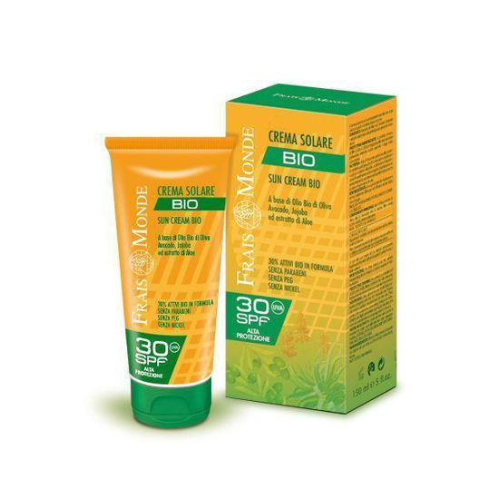 Frais Monde krema za zaščito pred soncem z bio olivnim oljem SPF 30, 150 mL
