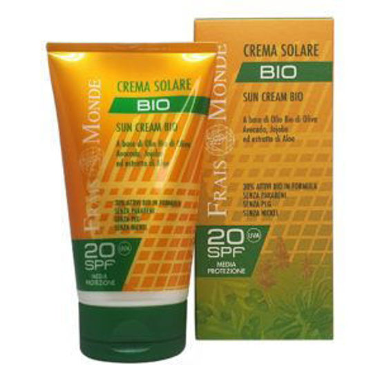 Frais Monde krema za zaščito pred soncem z bio olivnim oljem SPF 20, 150 mL