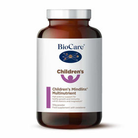 Slika BioCare Children's Mindlinx Multinutrient v prahu, 150 g