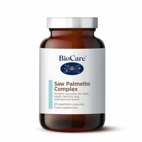 Slika BioCare Saw Palmetto Complex za moške, 60 kapsul