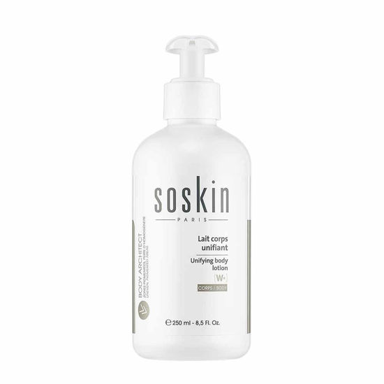 SOSKIN losjon za poenotenje tena telesa, 250 mL
