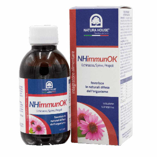 NHImmunOK sirup z rastlinskimi izvlečki, 200 mL