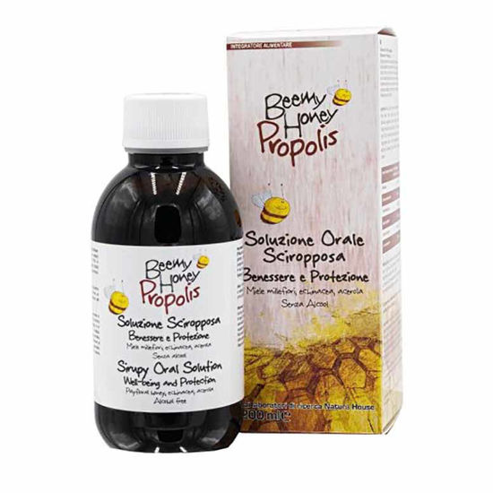 Beemy Honey propolis sirup za vse starosti, 200 mL