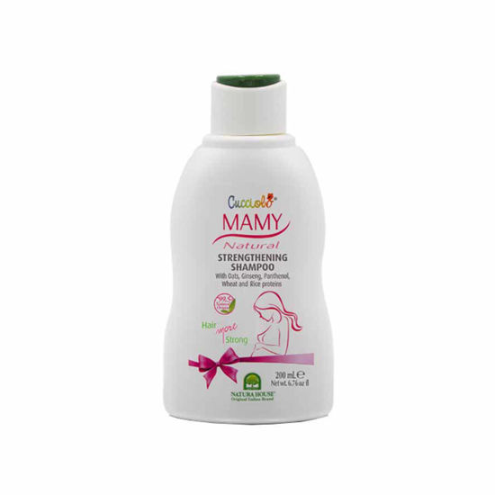 Mamy Natural šampon za krepitev las, 200 mL