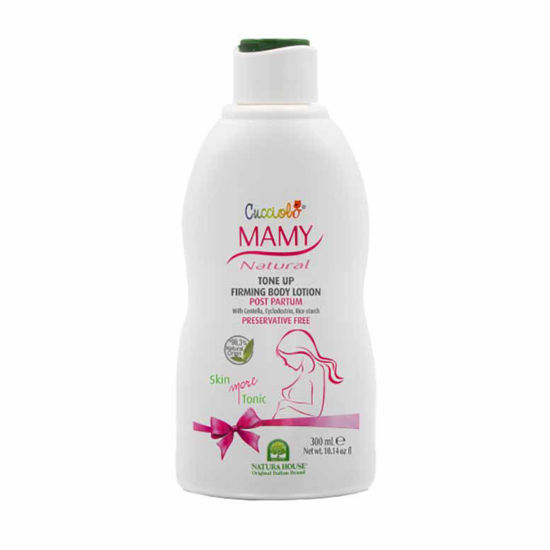 Mamy Natural učvrstitveni losjon za telo po porodu, 300 mL