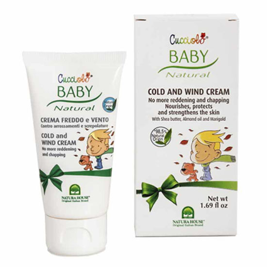 Cucciolo Baby Natural krema za zaščito pred mrazom in vetrom, 50 mL