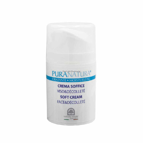 Pura Natura 24-urna vlažilna krema za obraz, vrat in dekolte, 50 mL