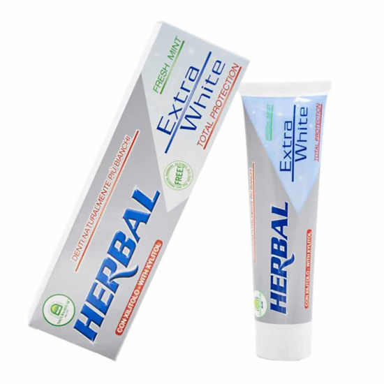 Herbal Extra White zobna pasta z belilnim učinkom, 100 mL