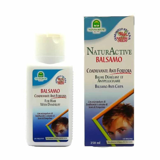 NaturActive balzam za mastne lase s prhljajem, 250 mL