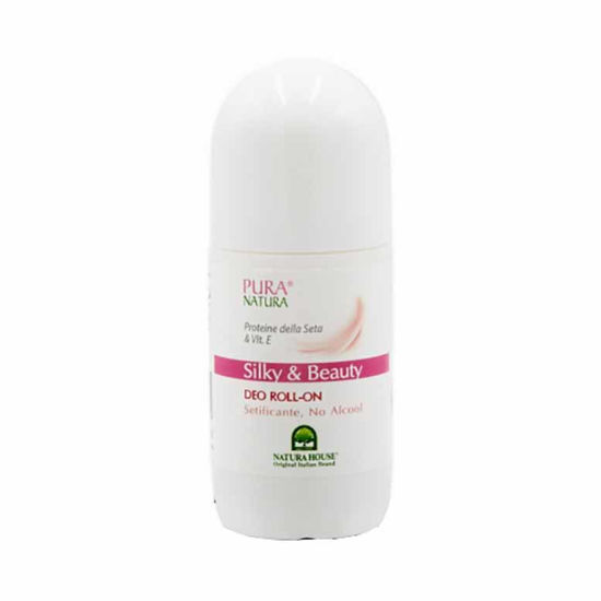 Silky & Beauty roll-on deodorant s svilnatimi proteini, 50 mL