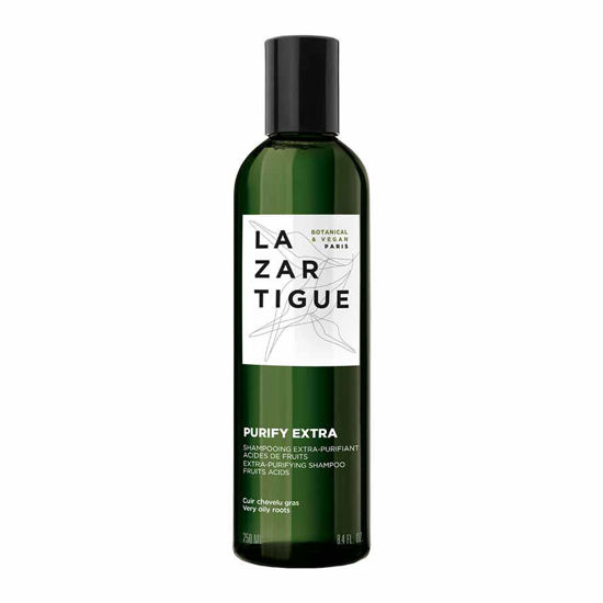 Lazartigue PURIFY EXTRA čistilni šampon za zelo mastno lasišče, 250 mL