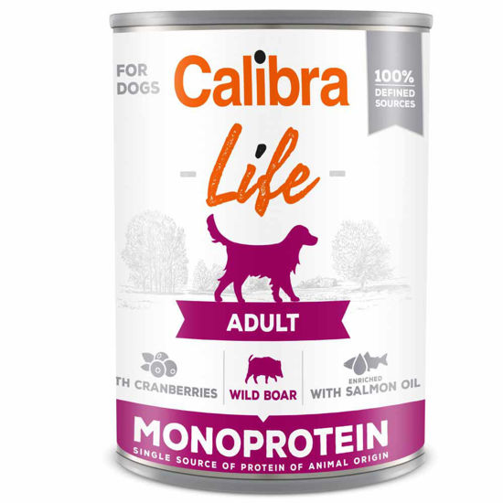 Calibra Life Adult konzerva - divji prašič z brusnicami, 400 g