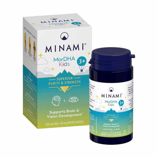 MorDHA Minami Kids 3+ dopolnilo, 60 kapsul (1+1 GRATIS)