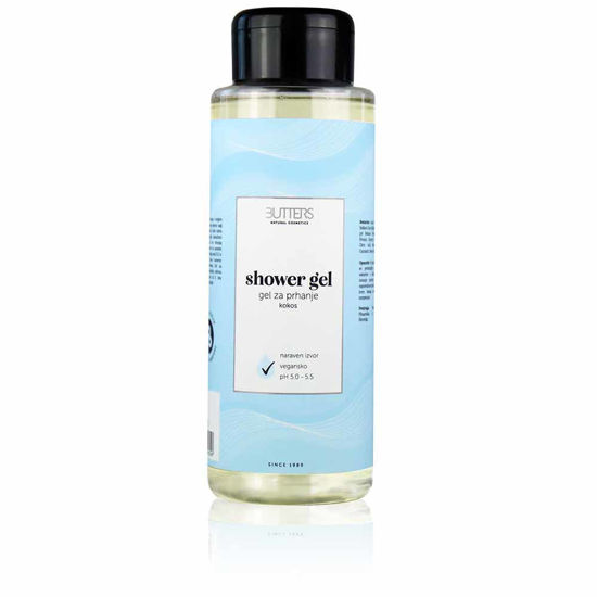 Butters naravni gel za prhanje - kokos, 500 mL