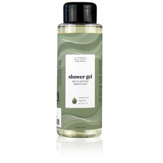 Butters naravni gel za prhanje - žajbelj in limona, 500 mL