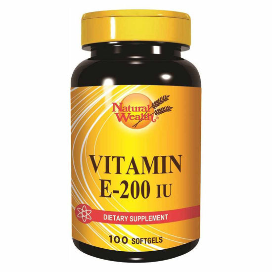 Natural Wealth vitamin E-200 IU, 100 gel kapsul