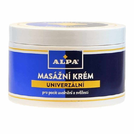 alpa, masažna krema