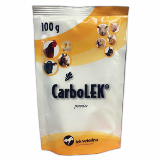 CarboLek (prej: CarboVet) oglje v prahu, različne količine