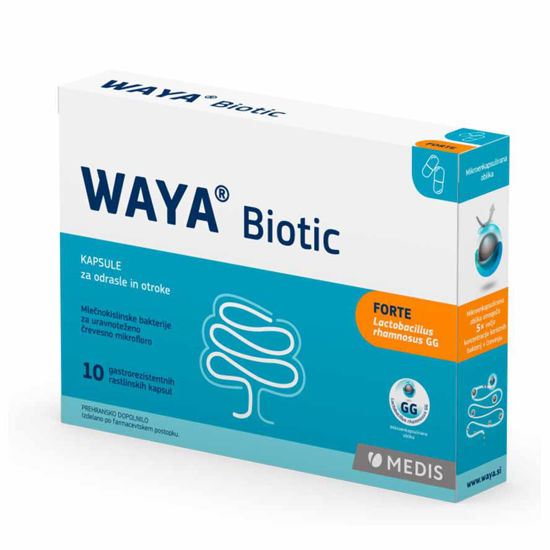Waya FORTE Biotic mikroorganizmi, 10 ali 20 kapsul