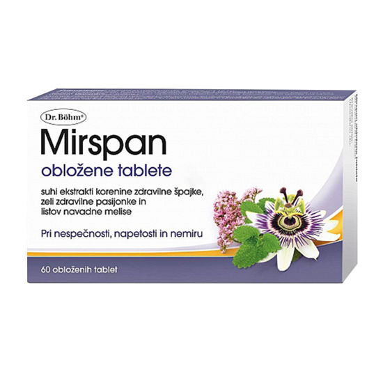 Mirspan Dr. Böhm, pri nespečnosti in nemiru