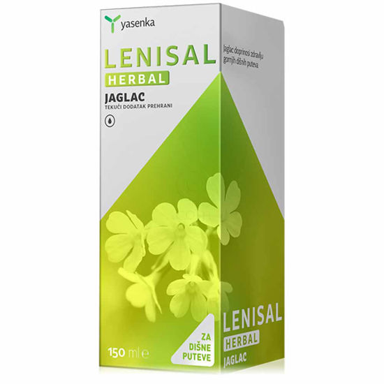 Yasenka Lenisal Herbal Jeglič sirup, 150 mL