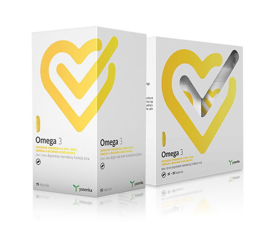 Yasenka omega 3, vitamin E