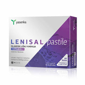 Yasenka Lenisal, pastile islandski lišaj in žajbelj,