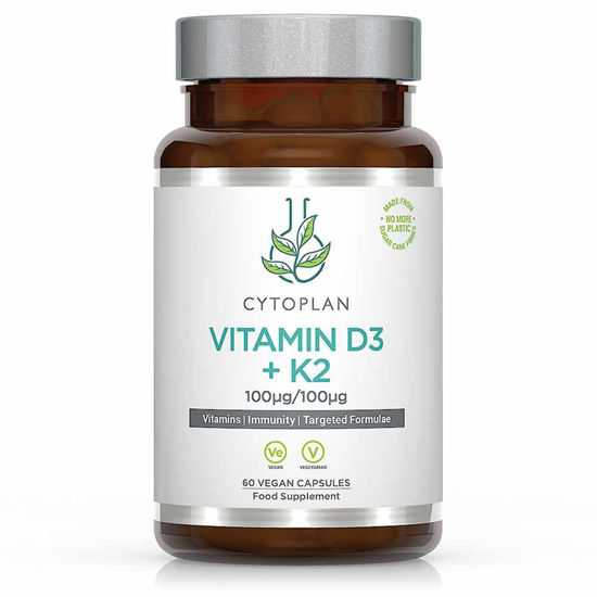 Cytoplan vitamin D3 + K2, 60 kapsul