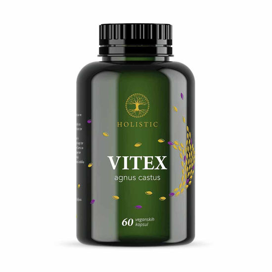 Holistic Vitex Agnus Castus (konopljika), 60 kapsul