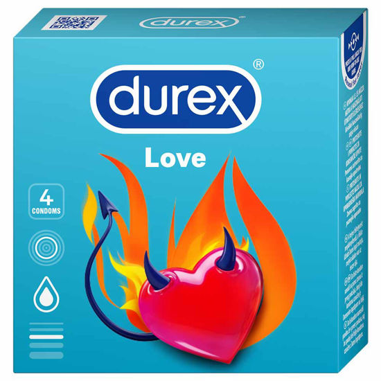 Durex love kondomi, 4 kom.