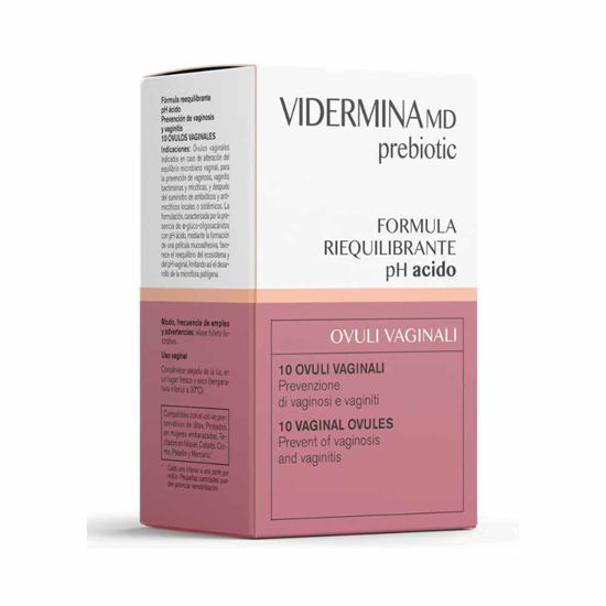 Vidermina Prebiotic globule, 10 vaginalnih ovul