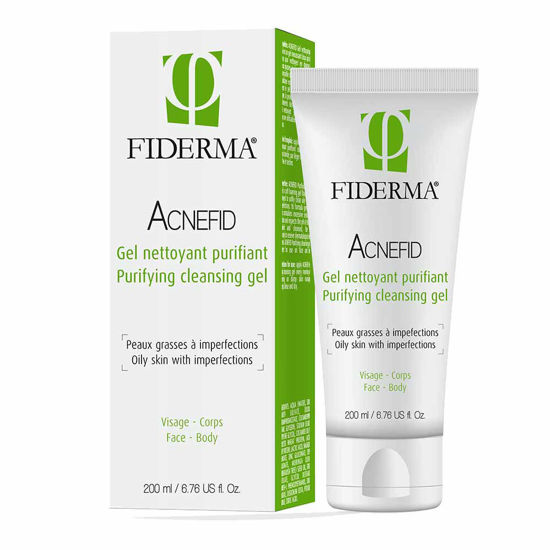 Fiderma Acnefid Purifying čistilni gel za mastno kožo z nepravilnostmi, 200 mL