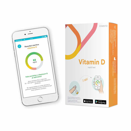 Kiweno hitri test za kvantitativno določanje vitamina D v krvi, 1 test