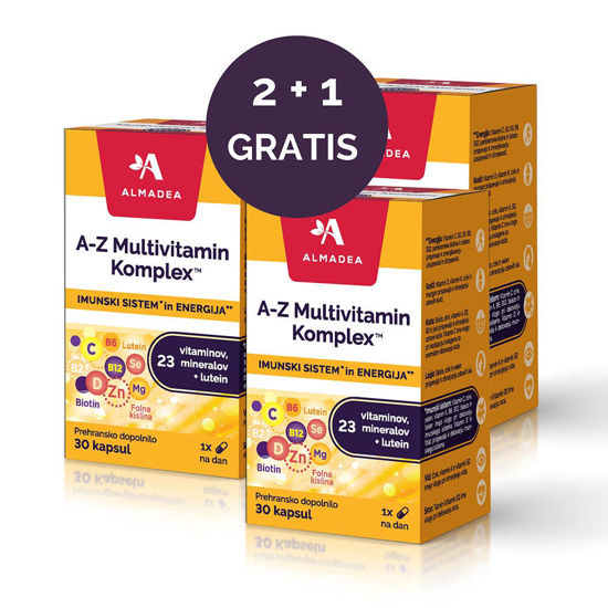 A-Z Multivitamin Komplex, 2x30 + 30 kapsul GRATIS
