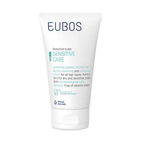 Eubos Sensitive Dermo-Protective šampon za poškodovane lase, 150 mL