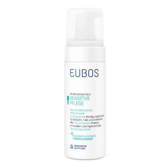 Eubos Sensitive pena za čiščenje obraza, 150 mL