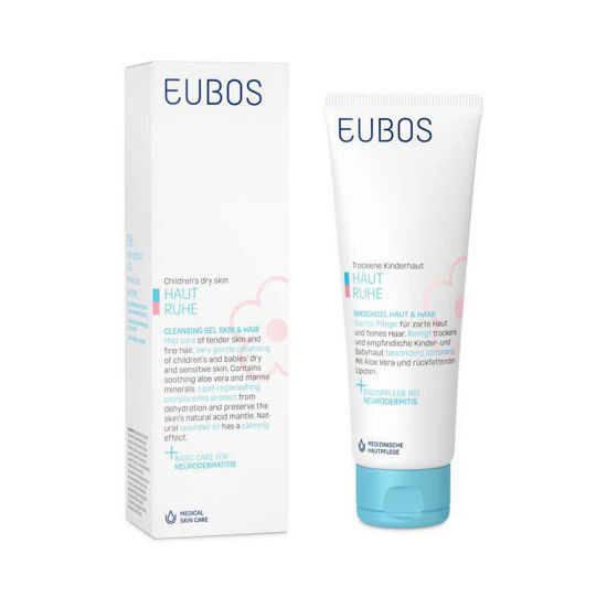 Eubos Haut Ruhe otroški gel za umivanje 2 v 1, 125 mL