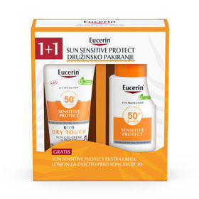 Eucerin Sun Sensitive Protect, družinko pakiranje