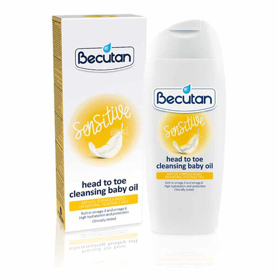 Becutan Sensitive oljna kopel za otroke, 200 mL