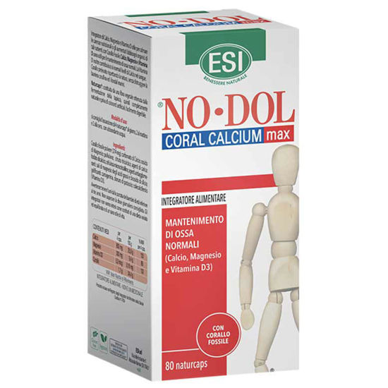 NODOL Koralni kalcij Max, 80 kapsul (1+1 GRATIS)