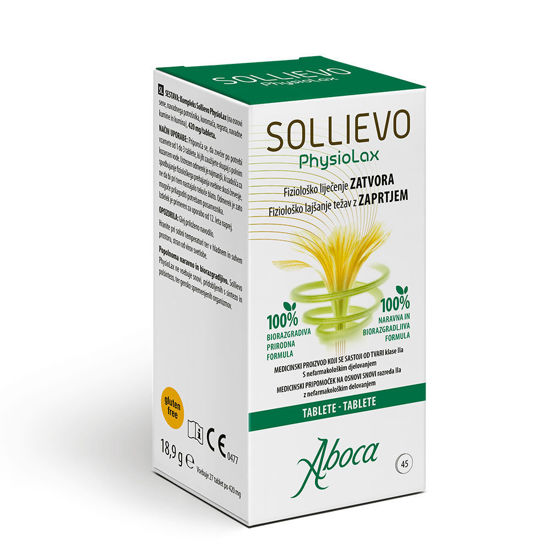 Sollievo PhysioLax 45 - proti zaprtju, 27 ali 45 tablet
