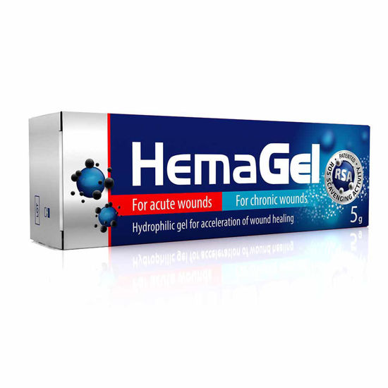 HemaGel gel za celjenje ran, 5 ali 30 g