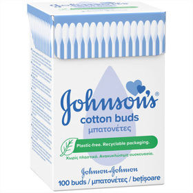 Johnson's vatirane palčke iz 100% bombaža