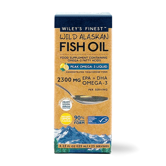 Wiley's Finest Peak, Omega 3 divje aljaško ribje olje