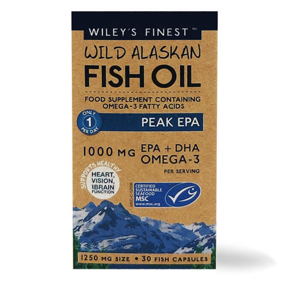 Wiley's Finest Peak EPA, divje aljaško ribje olje