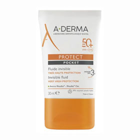 A-Derma Protect Pocket, lahek fluid za zaščito kože pred soncem