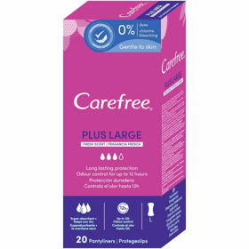 Carefree Plus Large, odišavljeni ščitniki perila