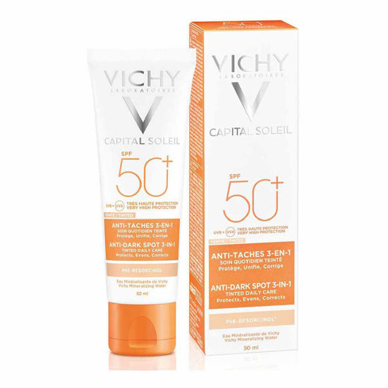 Vichy Ideal Soleil, obarvana zaščitna krema za obraz