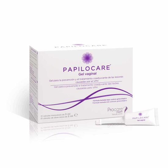 Papilocare vaginalni gel - enoodmerne kanile, 7x5 mL ali 21x5 mL